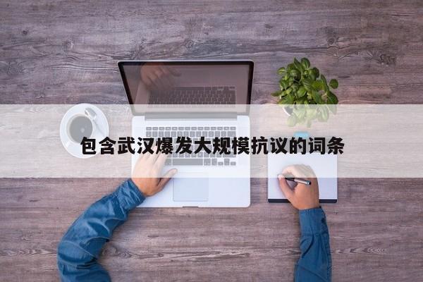 包含武汉爆发大规模抗议的词条